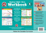 Kindergarten Workbook (Floorpad): Reading, Math and more: Colourful large-format - Canadian Curriculum Press
