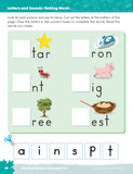 Kindergarten Reading Workbook - 80-page Expanded Edition