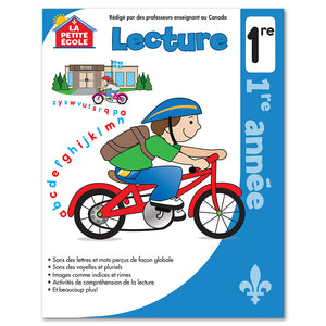 Lecture en première année │French Educational Workbooks - Canadian Curriculum Press