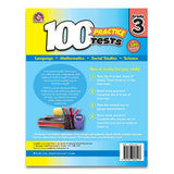 Back Cover of 100 Practice Tests Grade 3 Workbook: Math, Language, Social Studies, Science By Canadian Curriculum Press Chock full of curriculum-based exercises and activities, the 100 Tests Grade Three workbook is designed to test your child’s knowledge and verify which concepts she or he understands, and which need more practice.
