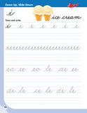 This Cursive Handwriting practice workbook guides your child to learn each new pen stroke by introducing similar letters together and by providing word and sentence practice to reinforce fluid movements. In a short time, your child will be writing and reading cursive handwriting with ease! 64 pages // ISBN: 9781487602932