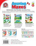 This colourful Canadian Amazing Mazes activity book includes 64 full-colour mazes. Not only will these fun and interesting mazes keep children occupied during quiet times, but they will also help develop attention to detail and improve pencil control. 64 pages // ISBN: 9781487602963