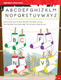Pre-Kindergarten reading inside page letter order, alphabet 