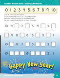 math kindergarten inside page counting backwards , numbers