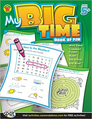 My Big Time - Book of Fun, Ages 5+ - Canadian Curriculum Press