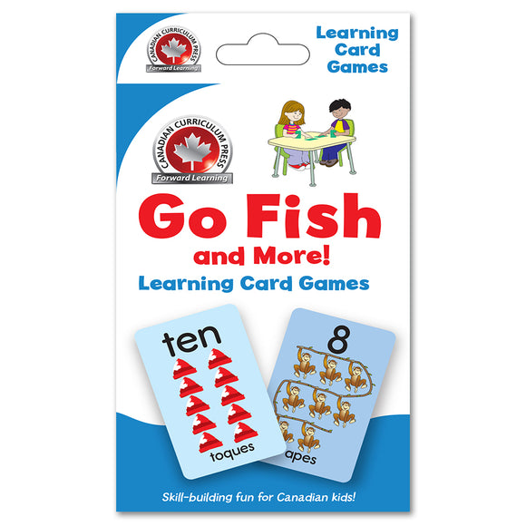 Canadian Curriculum Press Learning Flash Cards series offers a fun and fast way to master important skills such as addition, subtraction, phonics, French-English vocabulary, and much more. By reviewing the cards frequently through drills and games, children will be prepared for success in the classroom and beyond ISBN: 9781487602703
