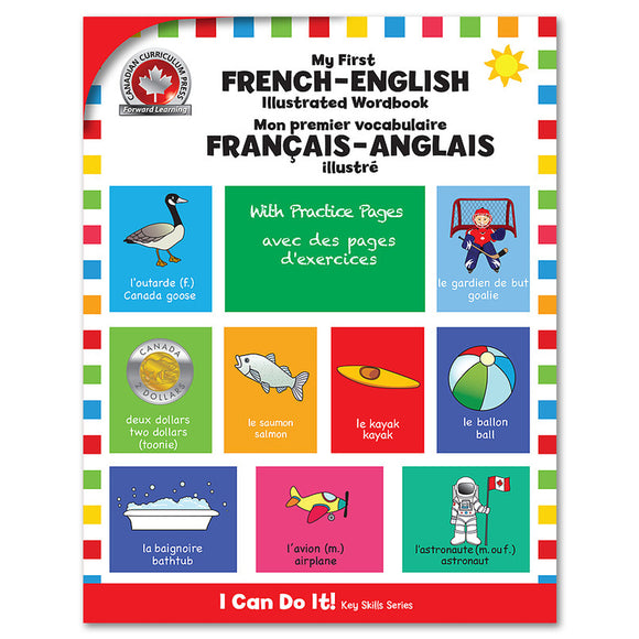 My First French-English Illustrated Wordbook - Canadian Curriculum Press
