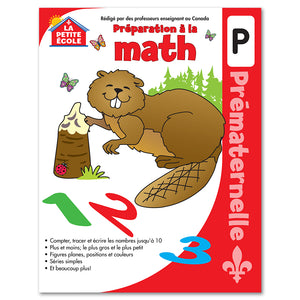 Préparation à la mathématique en prématernelle │French Educational Workbooks - Canadian Curriculum Press