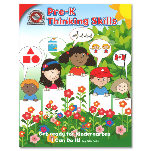 Thinking Skills Pre-Kindergarten Workbook - Canadian Curriculum Press