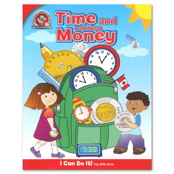 Time and Canadian Money Workbook - Canadian Curriculum Press
